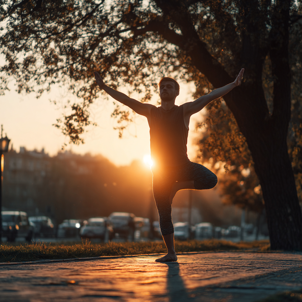 Йога на світанку